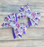 Cute hair Bows for girl, set of two k-pop inspired Bow