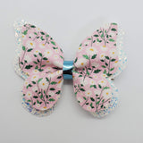 Faux Leather Butterfly Bow,  Cute Butterfly