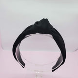 Set of 3 wide knotted headbands, one size headband