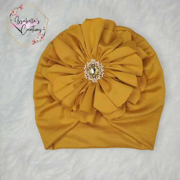 Amber color Baby Turban