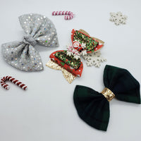 Set of  3 Christmas Bows