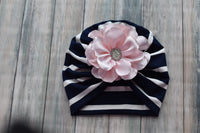Striped Turban Hat for Baby Newborn Hat Soft Baby hat